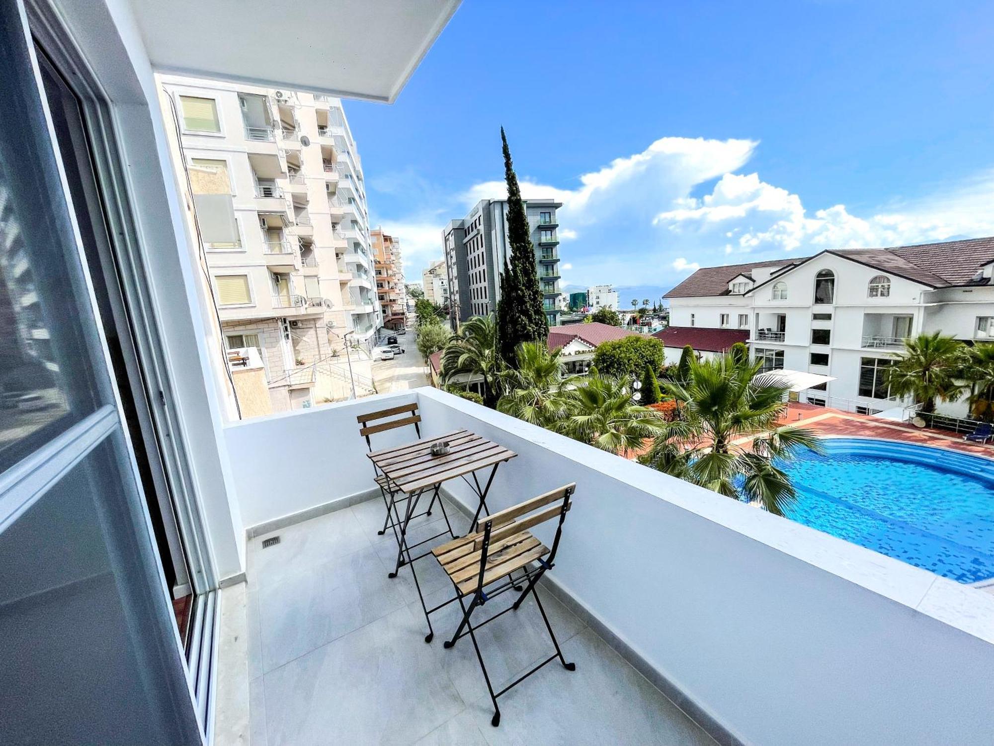 Hotel Andrea Sarande Ngoại thất bức ảnh